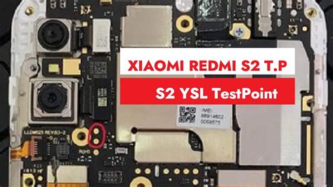 test point redmi s2 ysl